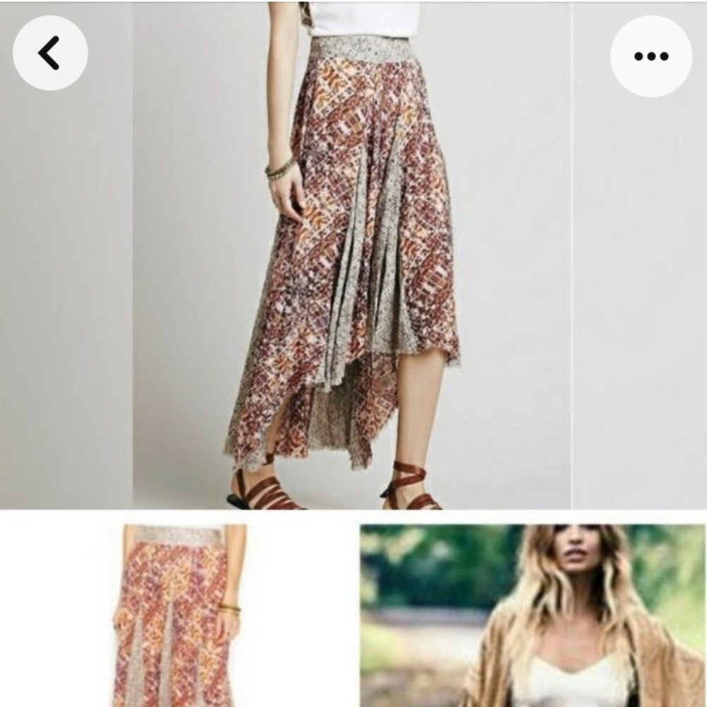 Free people Hi Low skirt XS